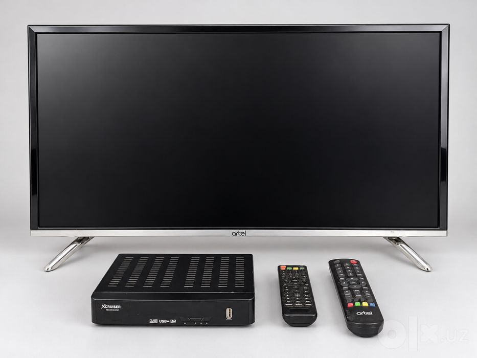 Телевизор Artel 32" + спутниковый тюнер XCRUISER