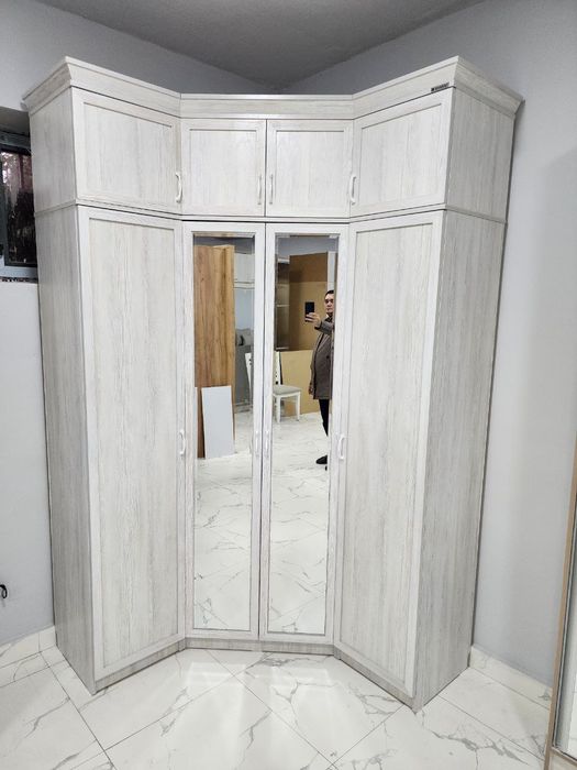 Большой глубокий угловой Шкаф от производителя Можно в рассрочку