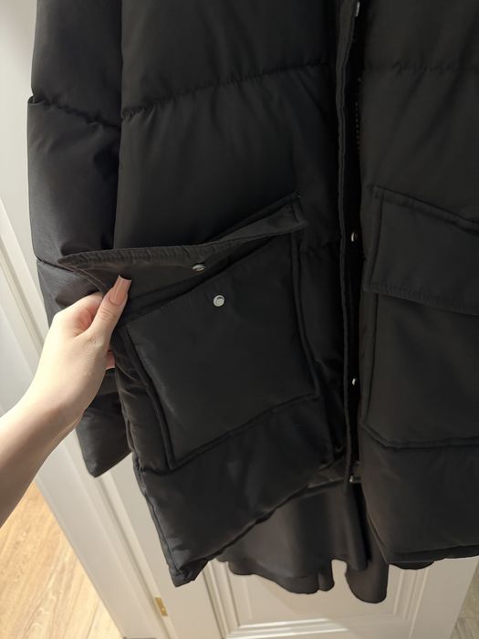 куртка зимняя черная