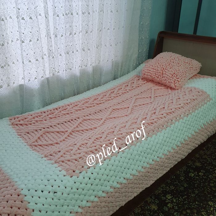 Premium sifatdagi adyol (pled) bilan yostiq