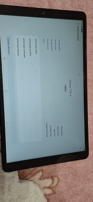 Vand tableta samsung galaxi tab