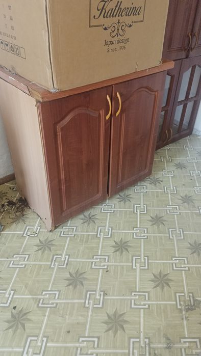 Газ плита, шкаф, коляска, стол