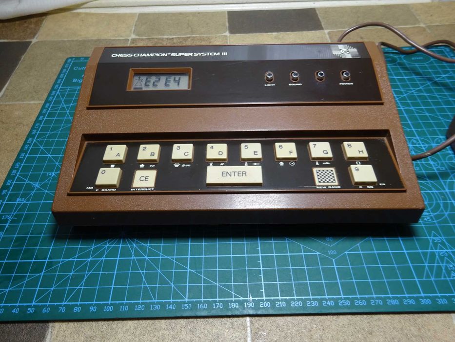 Joc sah electronic vintage Chess Champion Super System III