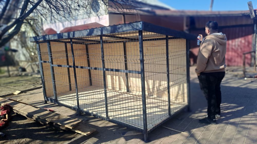 Ofertă tarc padoc cușcă caine +o cușcă cadou  transport în toată roman