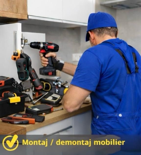 Meșter – montaj / demontaj mobilă & instalații sanitare – prețuri  OK