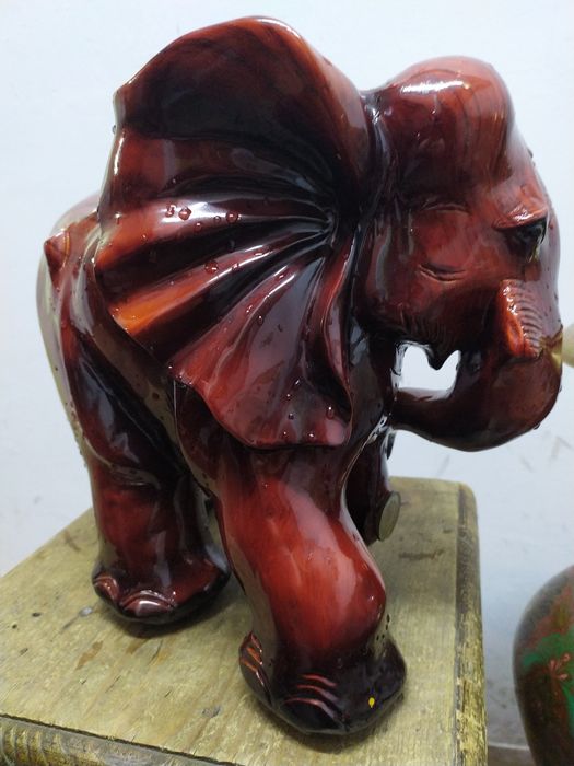 Ваза индийская латунь