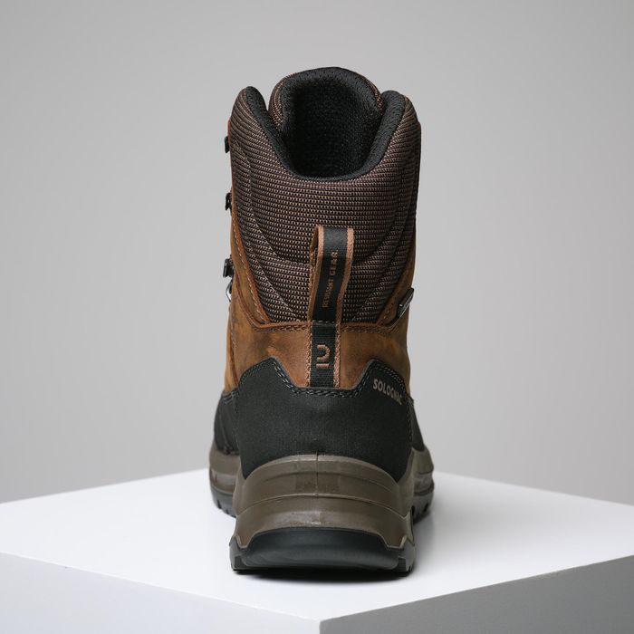 Bocanci impermeabili 500 Crosshunt Maro - produs resigilat Decathlon