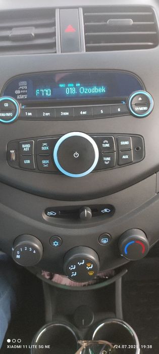 Спарк 2016 пробег узиники родной краска АБС +Кондиционер меж пулт меха