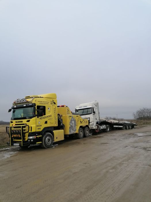 Tractări Camioane Servicii Macara Transport Utilaje