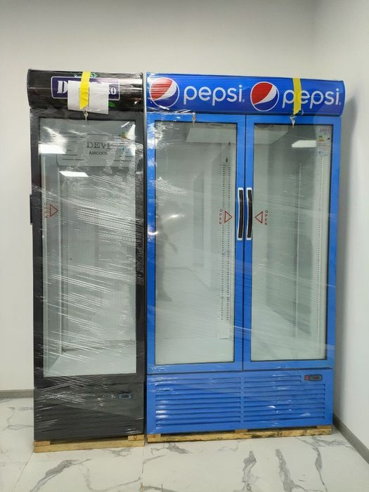 Новые фирменные витринные холодильники DEVI.