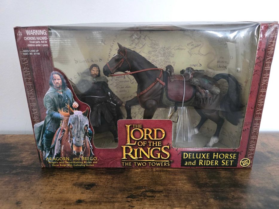 Figurina Lord of the rings Aragorn and Brego Deluxe set