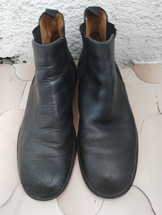 Ghete CLARKS, masura 45, piele naturala