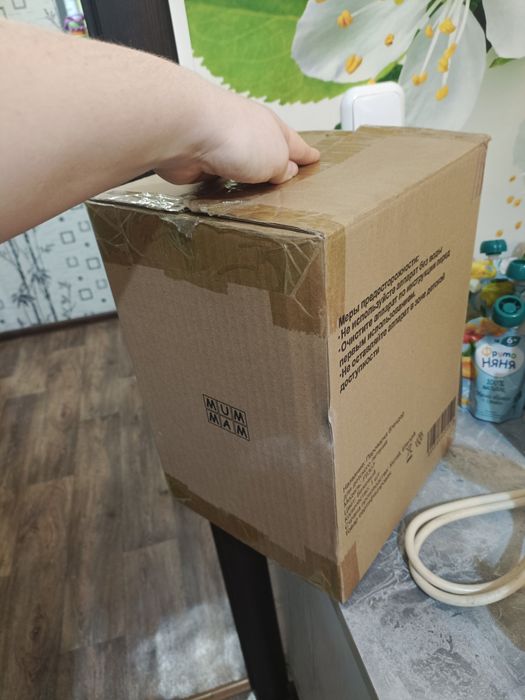 Блендер-пароварка MUMMAM для детских пюре