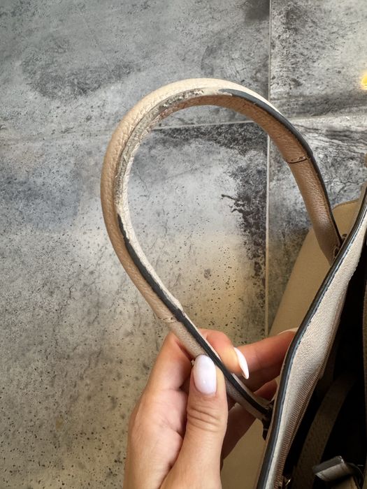 Furla чанта бежова