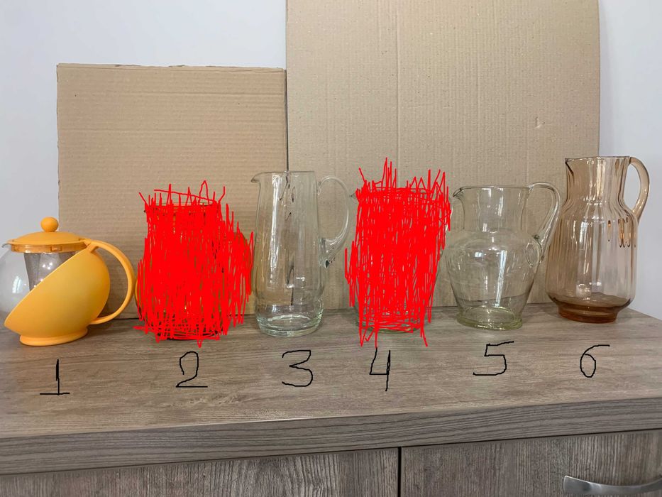 Кани за вино и вода от соца