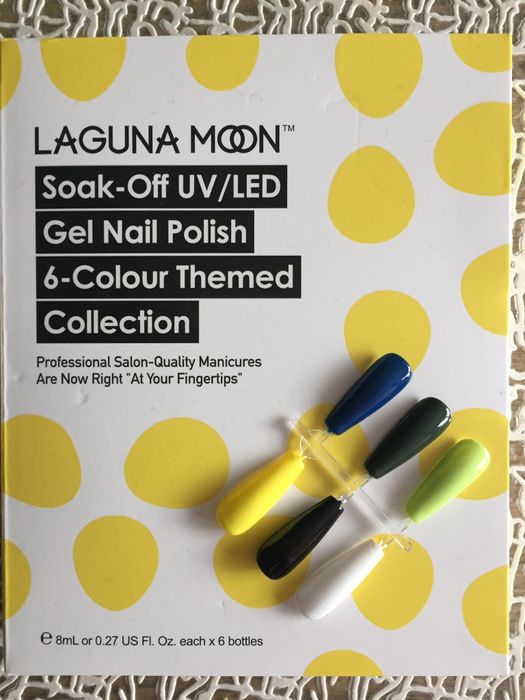 Комплект за маникюр 6 броя гел лакове -8 мл ( 5  различни комбинации )