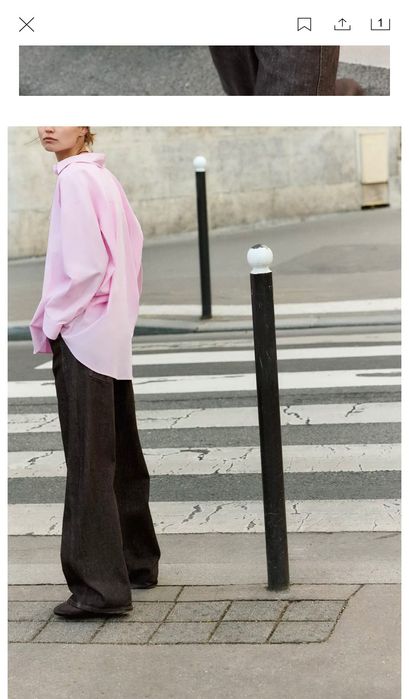 Риза Zara XL размер