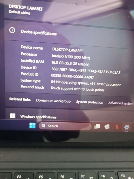 Laptop 2 in 1 Ninkear T40