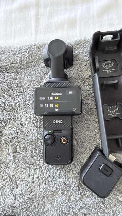 Osmo pocket 3 + microphone + 256GB pamet karta