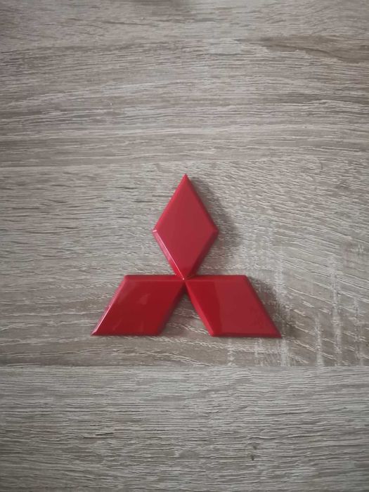 червено лого Mitsubishi 9.5 см