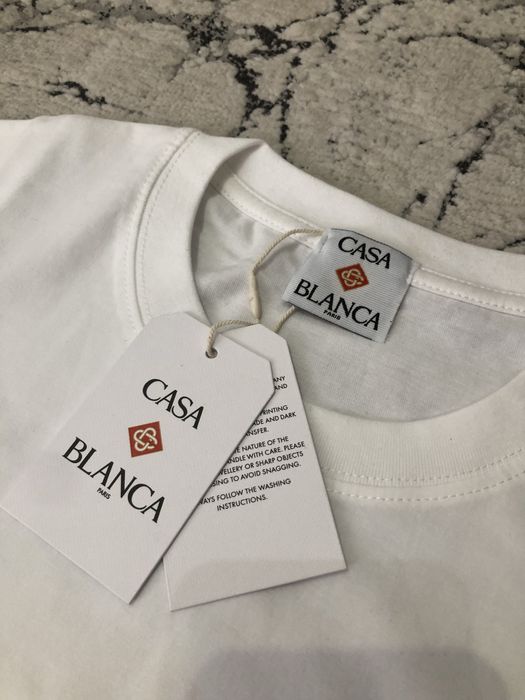 Tricou CasaBlanca Alb Marimea M