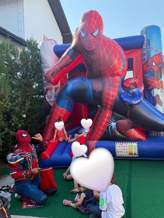 DE VÂNZARE – Tobogane Gonflabile Profesionale SPIDERMAN & FROZEN