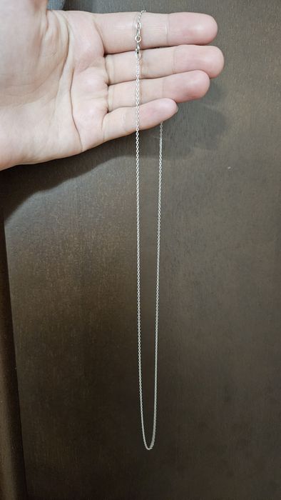 Серьги цепочка серебро
