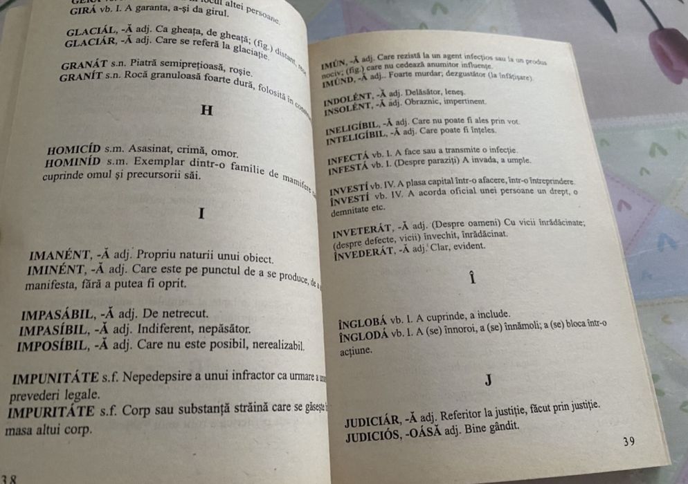 Zorela Creta-Dictionar omonime sinonime paronime antonime