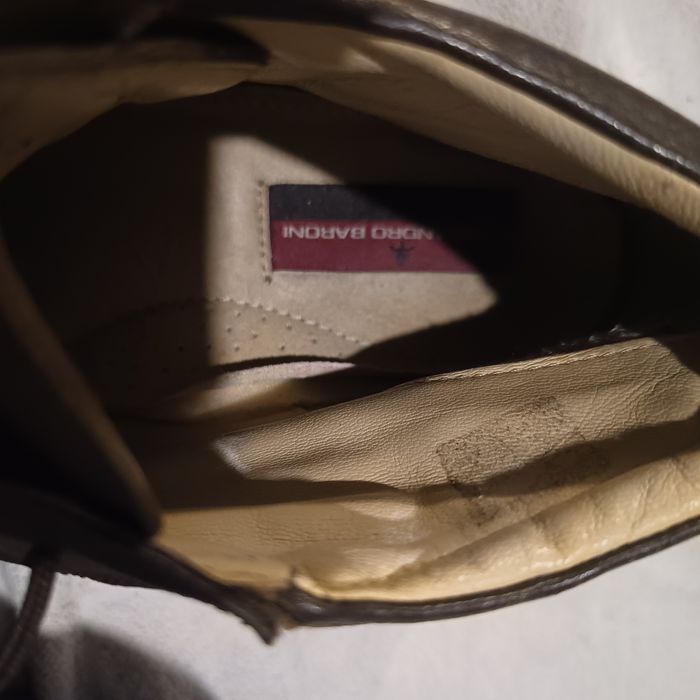 Ghete de piele Alessandro  baroni 43