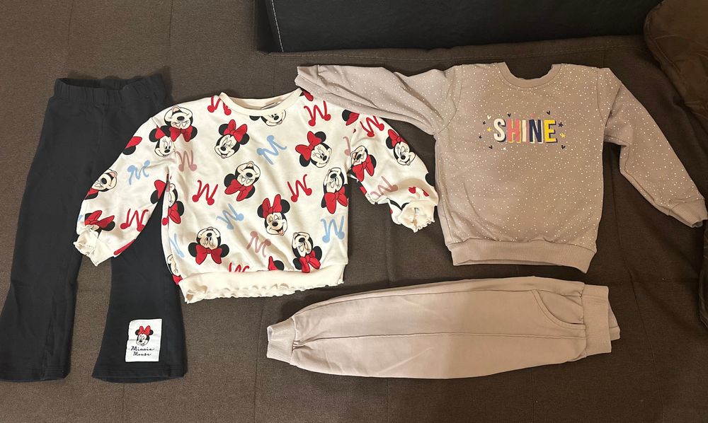 Дрехи за момиче 98 см лот пролет