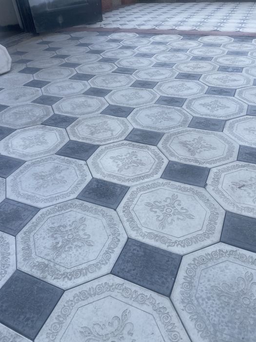 Рванные кирпич  Сплитерные блоки тумбы брусчатка плитка