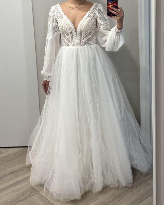 Свадебное платье б/у