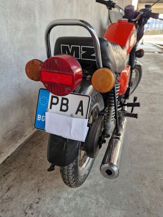 MZ ETZ 150,регистриран