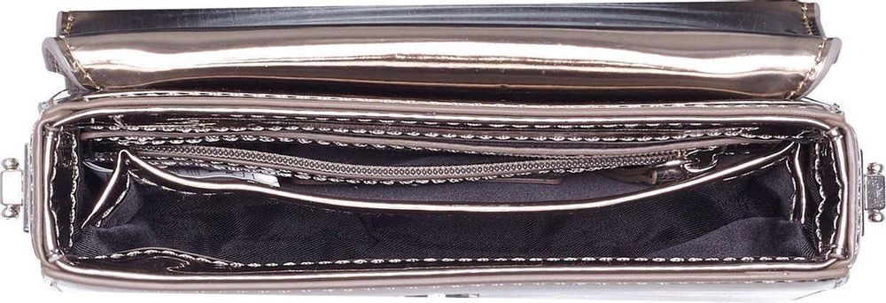 Valentino By Mario Valentino Meydani Мини Клъч дамска чанта-сребриста