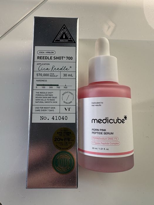 Medicube и Reedle shot