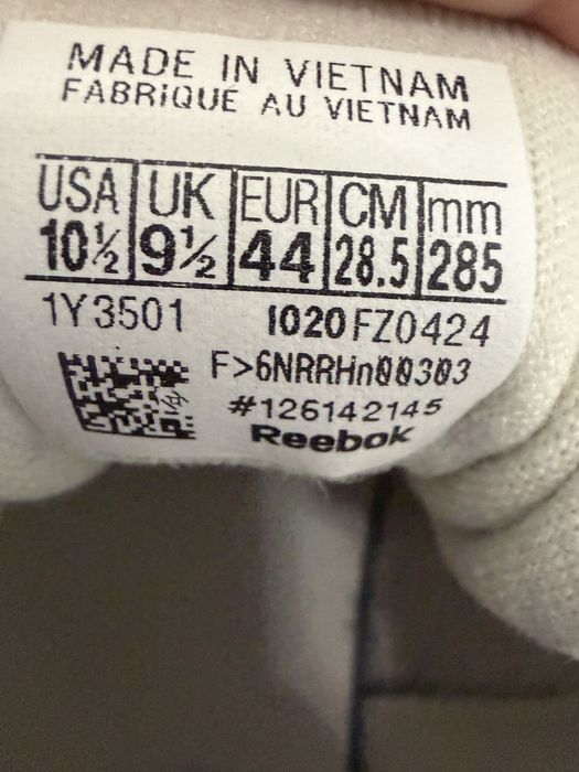 Оригинални маратонки Reebok бели мъжки