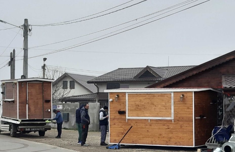 Vand container modular rustic