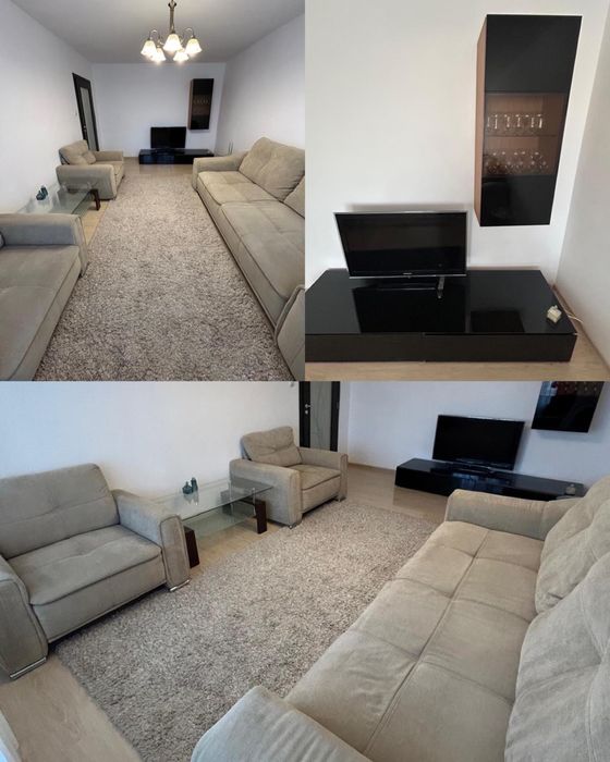 Apartament 3 camere de închiriat,modern,spatios,central