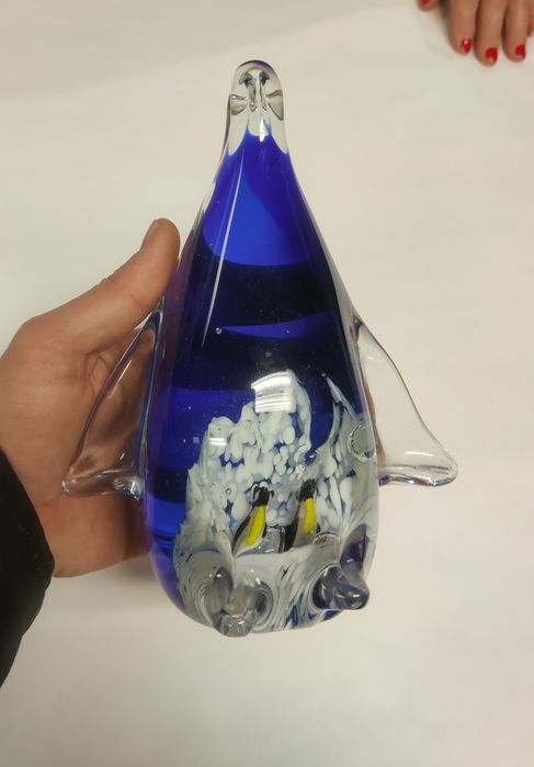 Bibelou Pinguin sticla