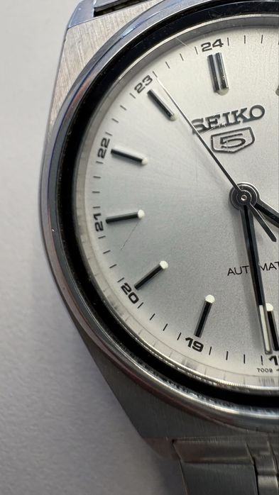 Оригинслен винтидж часовник Seiko 5 Automatic (Ref. 7009-876A) - Отлично състояние