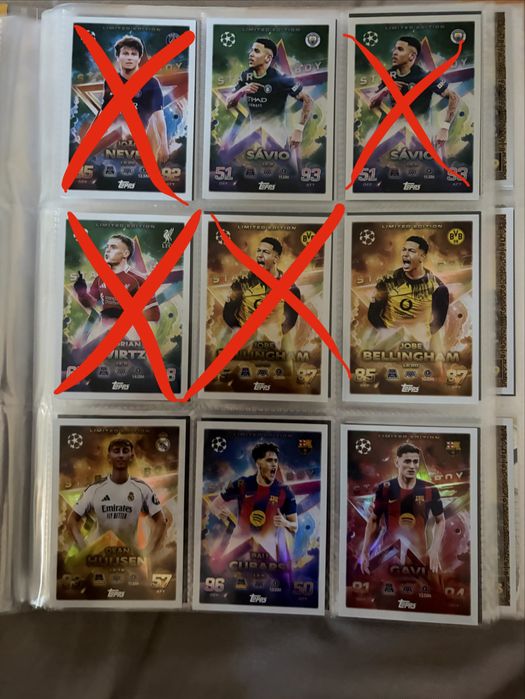 Match attax карти