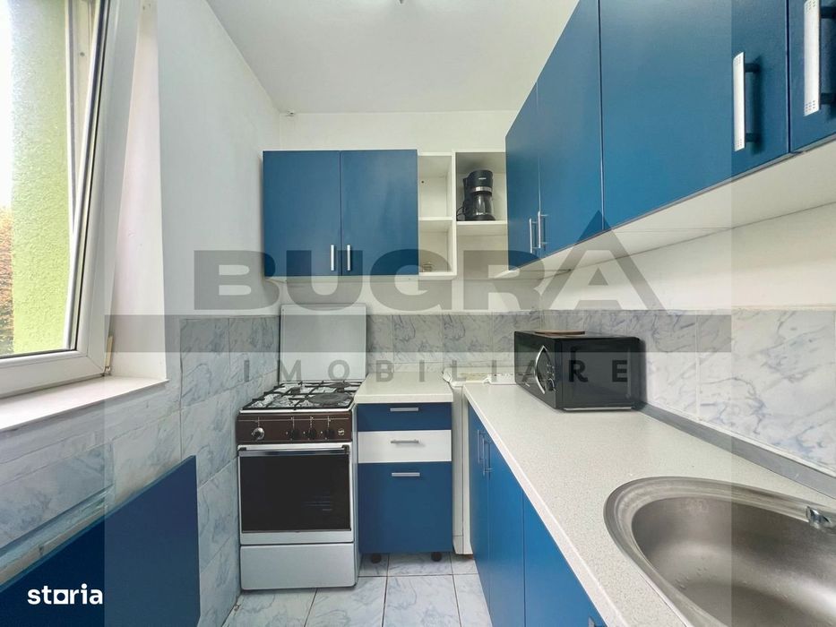 Apartament de 2 camere, 32mp, etaj, intermediar, zona Diana