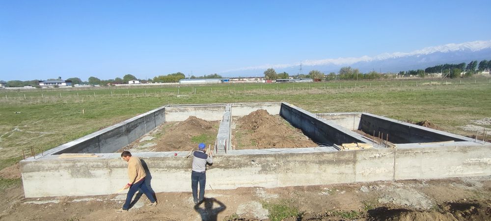 Заливаем Фундамент