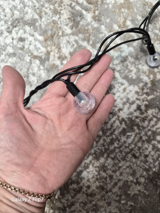 Хорошая гирлянда,  толстый провод