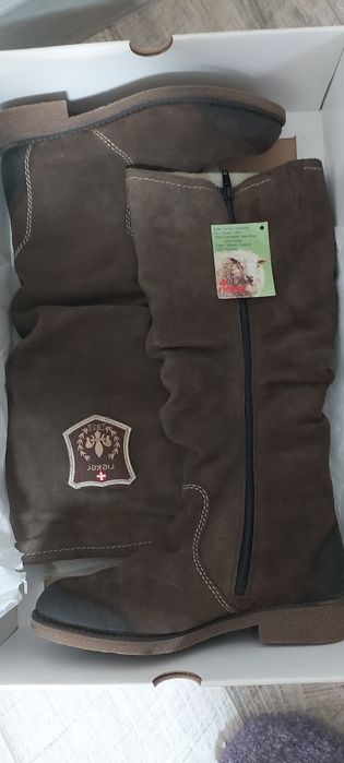 Фирменные зимние сапоги RIEKER