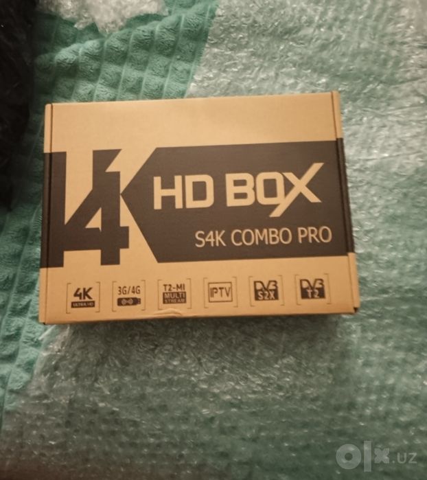 HDBOX  4K combo pro новый последная модель