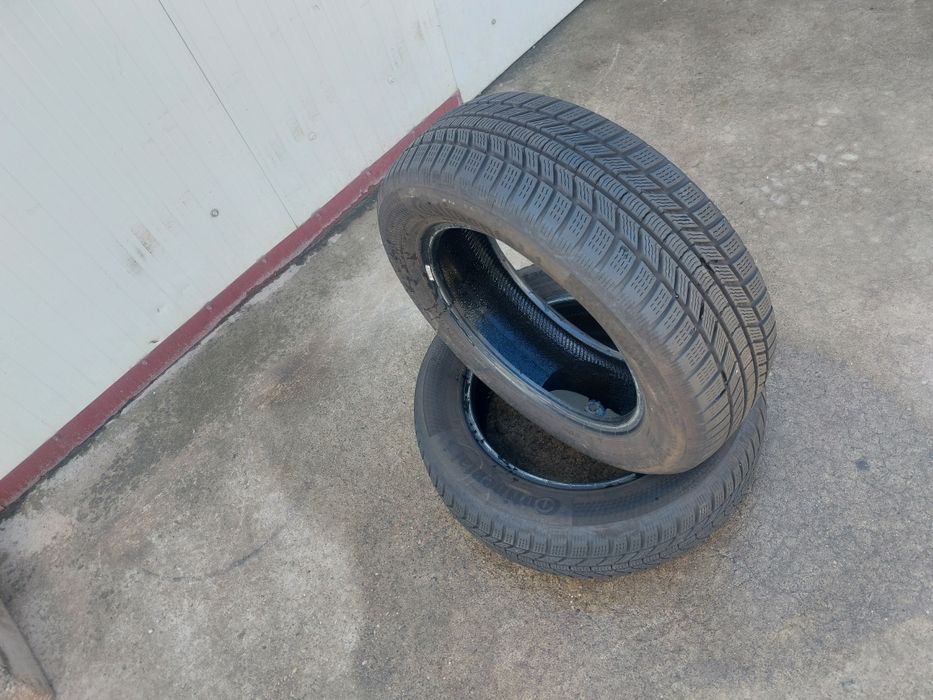 135 lei bucata! Doua anvelope M+S/IARNA 205 60 16 Continental! 7 mm