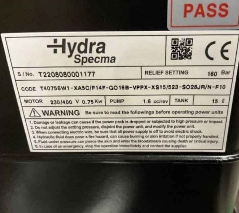 Pompa, unitate hidraulica