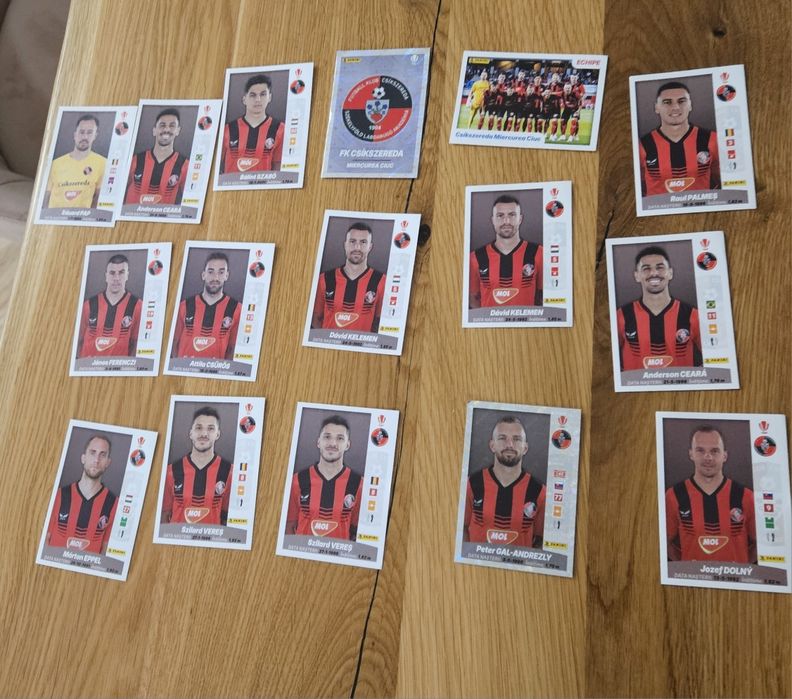 Vând cartonașe fotbaliști – Colecția Superliga 2026