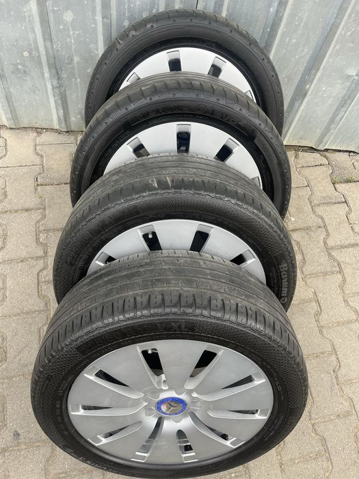 Jante aliaj 5x112mm, anvelope 225/50 R17 Mercedes C, E, Audi, VW, Seat
